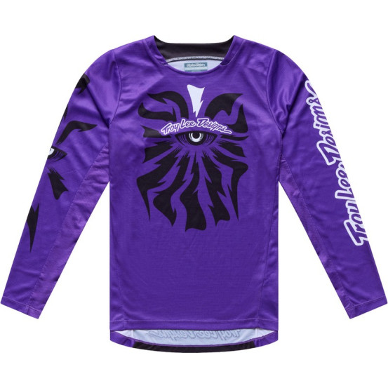 Maillot cross enfant Troy Lee Designs 2027 GP Pro Cyclops - Violet néon