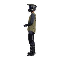 Tenue cross Troy Lee Designs 2027 Ruckus Offroad Barz - Kaki Carbone 2
