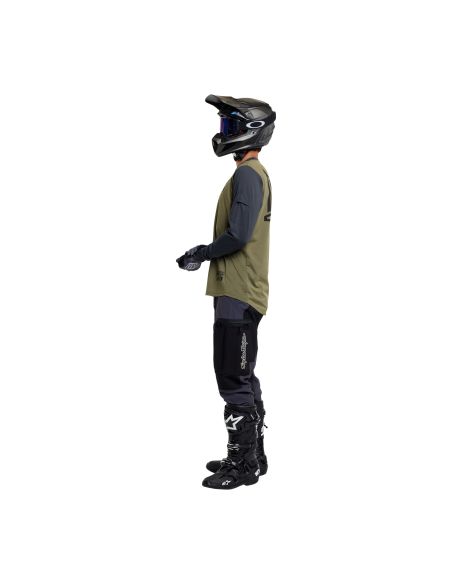 Tenue cross Troy Lee Designs 2027 Ruckus Offroad Barz - Kaki Carbone