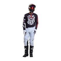 Tenue cross Troy Lee Designs 2027 GP Pro Cyclops - Noir Rouge néon