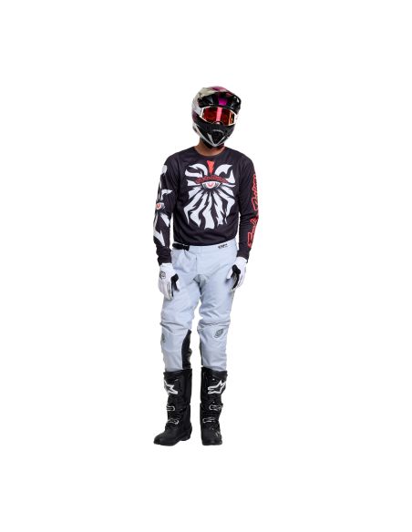 Tenue cross Troy Lee Designs 2027 GP Pro Cyclops - Noir Rouge néon