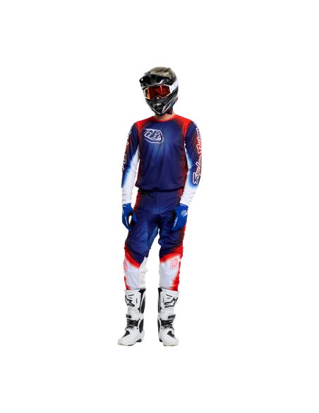 Tenue cross Troy Lee Designs 2027 GP Pro Imprint - Bleu Orange