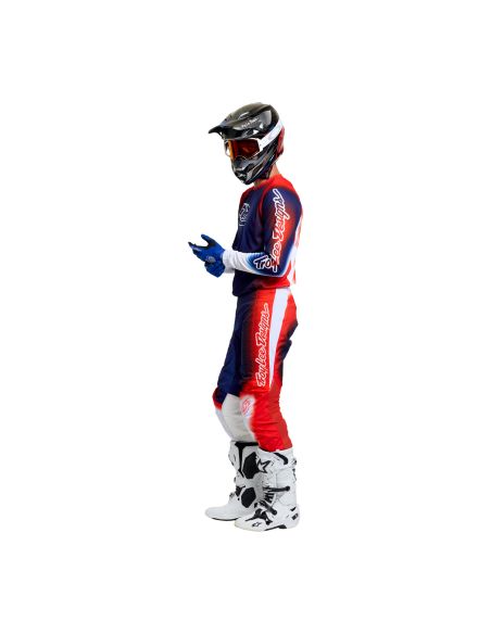 Tenue cross Troy Lee Designs 2027 GP Pro Imprint - Bleu Orange