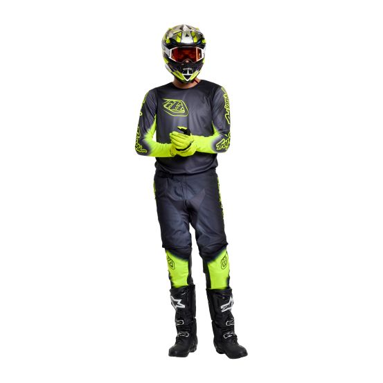 Tenue cross Troy Lee Designs 2027 GP Pro Imprint - Gris Jaune fluo