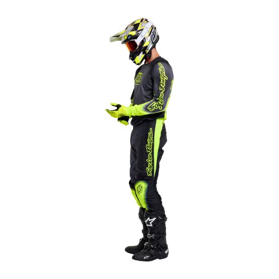 Tenue cross Troy Lee Designs 2027 GP Pro Imprint - Gris Jaune fluo