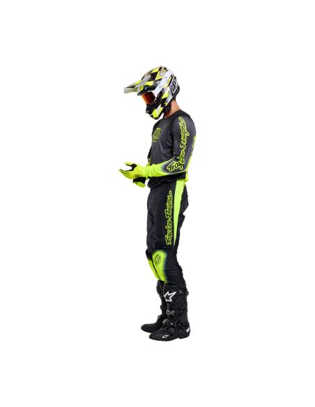 Tenue cross Troy Lee Designs 2027 GP Pro Imprint - Gris Jaune fluo