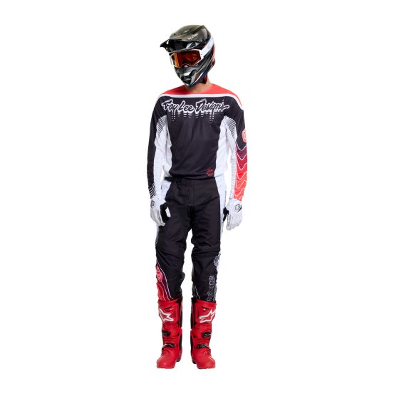Tenue cross Troy Lee Designs 2027 GP Pro Stagger - Noir Rouge