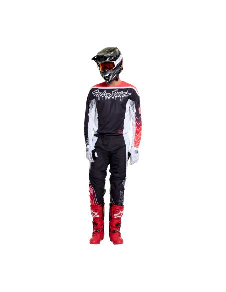 Tenue cross Troy Lee Designs 2027 GP Pro Stagger - Noir Rouge