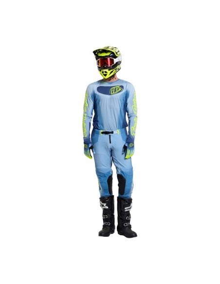 Tenue cross enfant Troy Lee Designs 2027 SE Pro Illusion - Ardoise Jaune fluo