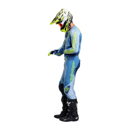 Tenue cross enfant Troy Lee Designs 2027 SE Pro Illusion - Ardoise Jaune fluo