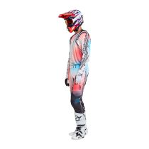 Tenue cross Troy Lee Designs 2027 SE Pro Wander - Blanc Gris métal 2