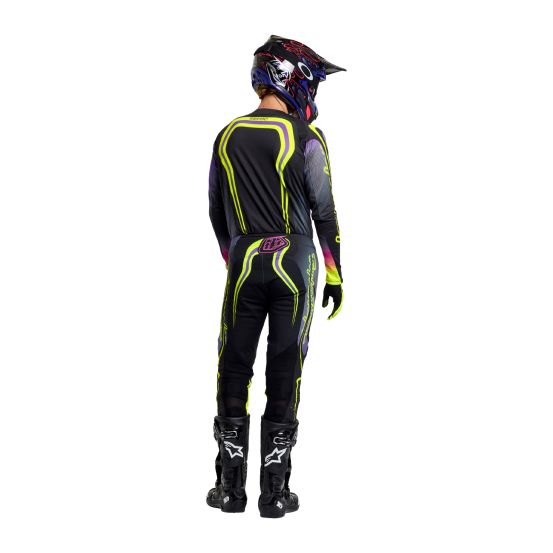 Tenue cross Troy Lee Designs 2027 SE Pro Wander - Noir Violet néon