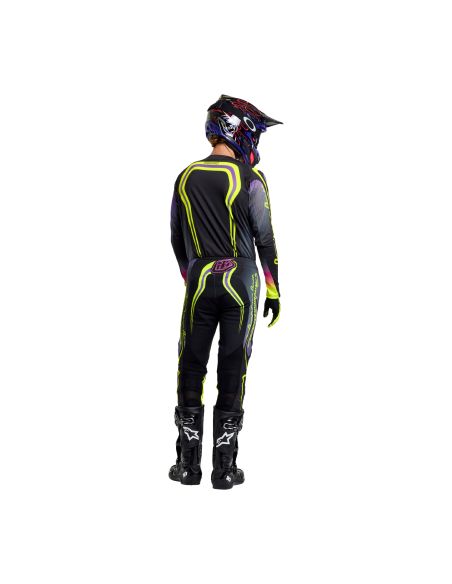 Tenue cross Troy Lee Designs 2027 SE Pro Wander - Noir Violet néon