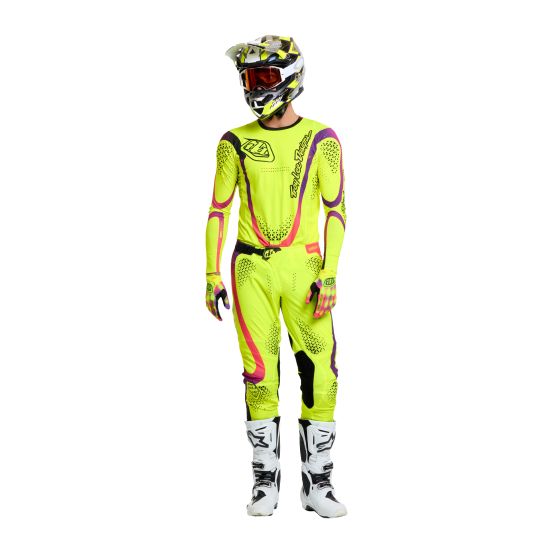 Tenue cross Troy Lee Designs 2027 SE Ultra Aura - Jaune fluo