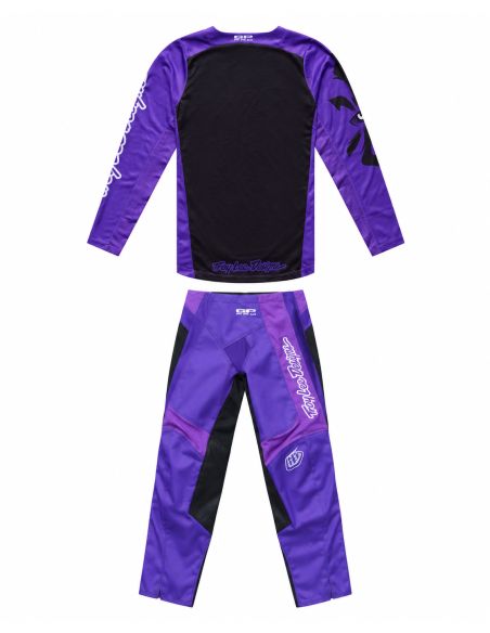 Tenue cross enfant Troy Lee Designs 2027 GP Pro Cyclops - Violet néon