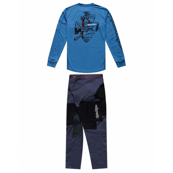 Tenue cross Troy Lee Designs 2027 Ruckus Offroad Carbz - Ardoise