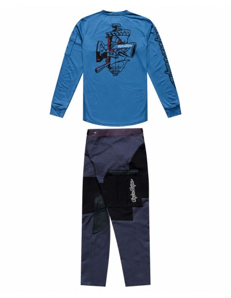 Tenue cross Troy Lee Designs 2027 Ruckus Offroad Carbz - Ardoise