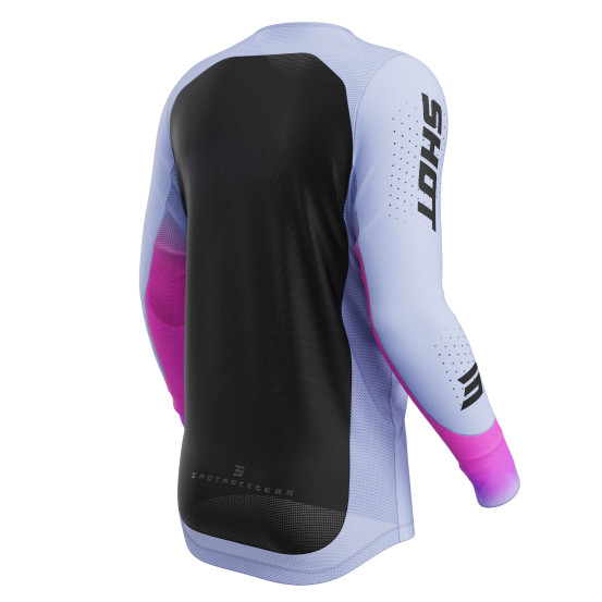 Maillot cross Shot 2027 Aerolite Phase - Violet