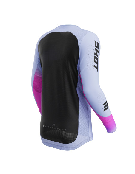 Maillot cross Shot 2027 Aerolite Phase - Violet