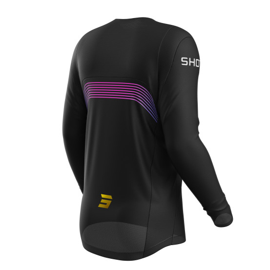 Maillot cross Shot 2027 Contact Kicker - Noir