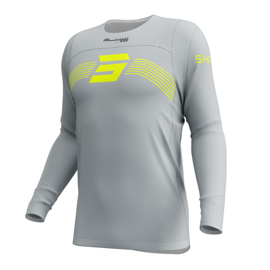 Maillot cross Shot 2027 Contact Kicker - Gris