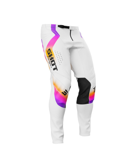 Pantalon cross Shot 2027 Contact Stream - Blanc