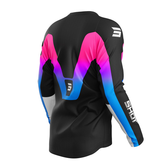 Maillot cross Shot 2027 Devo Struck - Rose