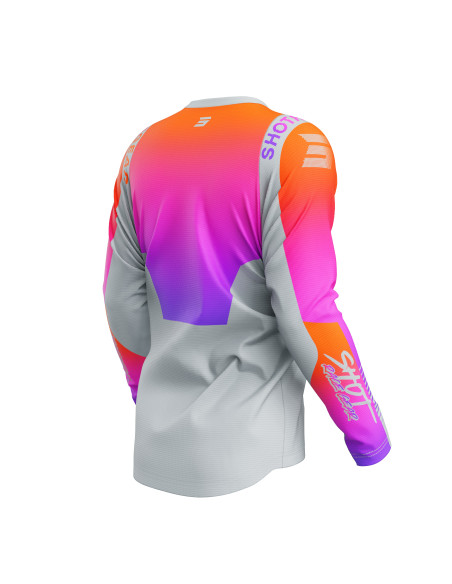 Maillot cross Shot 2027 Devo Montana - Violet