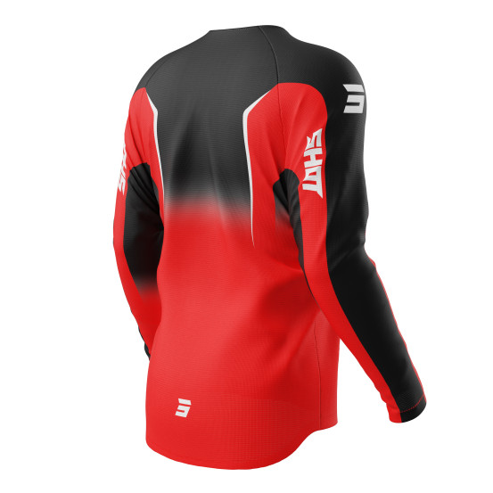 Maillot cross Shot 2027 Draw Clash - Rouge