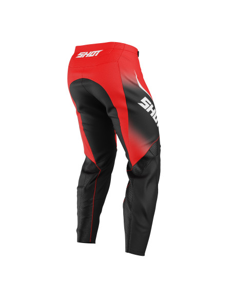 Pantalon cross Shot 2027 Draw Clash - Rouge