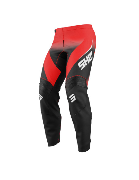 Pantalon cross Shot 2027 Draw Clash - Rouge