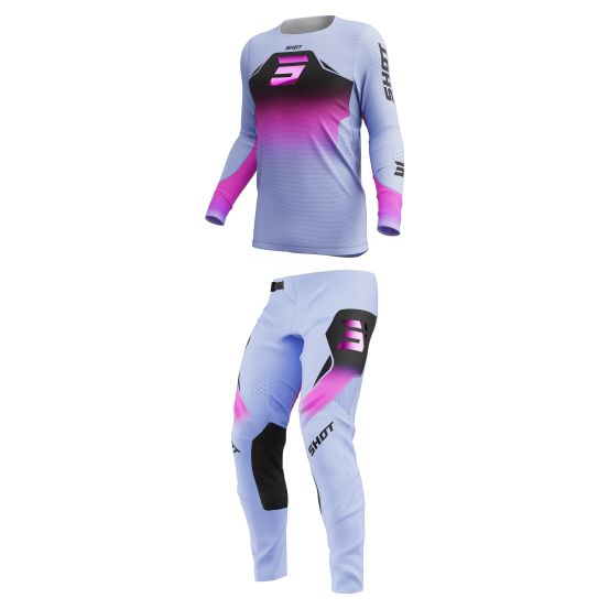 Tenue cross Shot 2027 Aerolite Phase - Violet