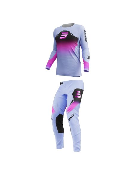 Tenue cross Shot 2027 Aerolite Phase - Violet