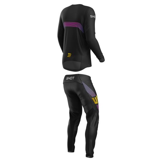 Tenue cross Shot 2027 Contact Kicker - Noir
