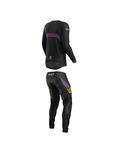 Tenue cross Shot 2027 Contact Kicker - Noir