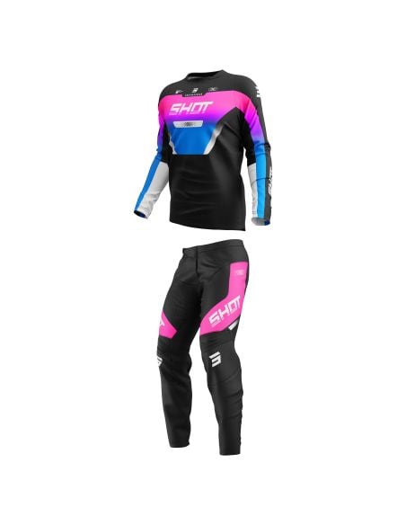 Tenue cross Shot 2027 Devo Struck - Rose