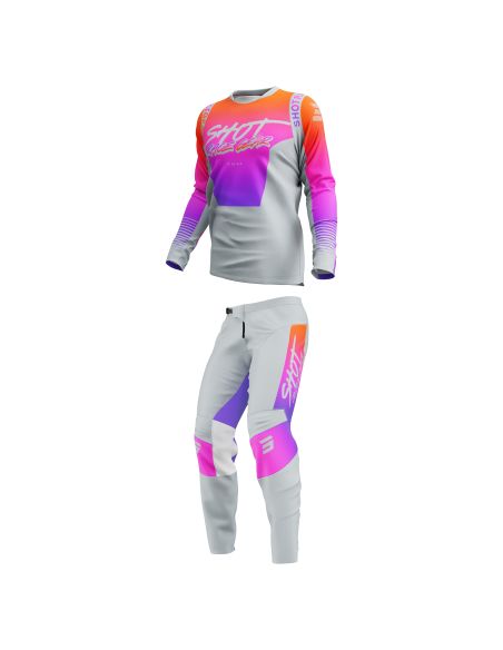 Tenue cross Shot 2027 Devo Montana - Violet