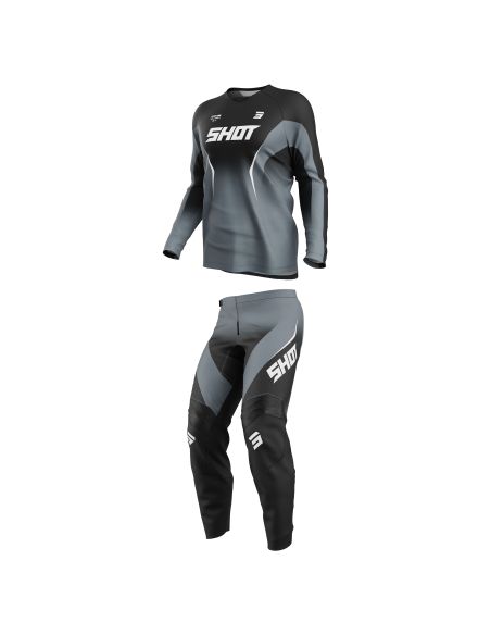 Tenue cross Shot 2027 Draw Clash - Noir