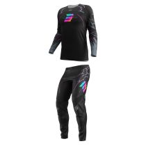 Tenue cross enfant Shot 2027 Contact Rac - Noir