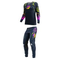 Tenue cross enfant Shot 2027 Contact Rac - Bleu