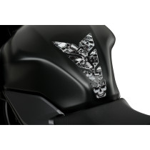 Protection de réservoir PUIG Skull Party Black & White 2