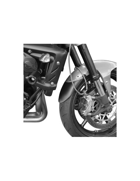 Extension PUIG garde boue avant - TRIUMPH DAYTONA 675 2006-2011 - DAYTONA 675 R 2011 - STREET TRIPLE 675 R 2009-2011
