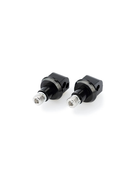 Adaptateurs PUIG repose-pieds passager - APRILIA TUONO 125 2024-2026 - TUONO 660 2021-2026 - TUONO 660 FACTORY 2022-2026