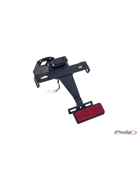 Support de plaque PUIG - KAWASAKI NINJA 1000 SX 2020-2024 - Z1000SX / Z1000SX TOURER 2011-2019