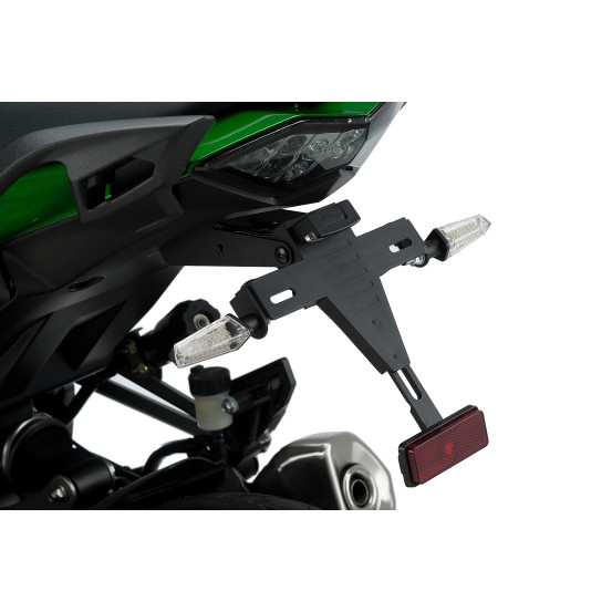 Support de plaque PUIG - KAWASAKI NINJA 1000 SX 2020-2024 - Z1000SX / Z1000SX TOURER 2011-2019