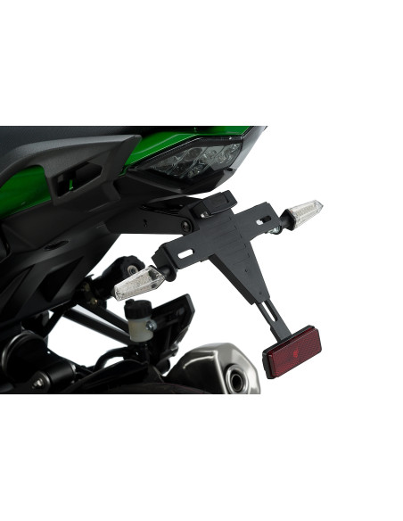 Support de plaque PUIG - KAWASAKI NINJA 1000 SX 2020-2024 - Z1000SX / Z1000SX TOURER 2011-2019