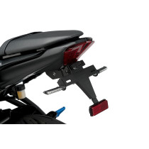 Support de plaque PUIG - YAMAHA MT-07 2014-2024 - MT-07 ABS 2014-2016 - MT-07 MOTO CAGE 2014-2017 - MT-07 PURE 2023-2024