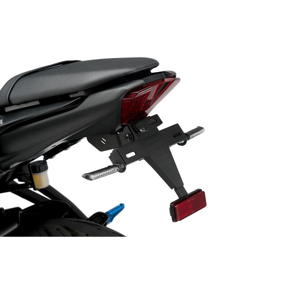 Support de plaque PUIG - YAMAHA MT-07 2014-2024 - MT-07 ABS 2014-2016 - MT-07 MOTO CAGE 2014-2017 - MT-07 PURE 2023-2024