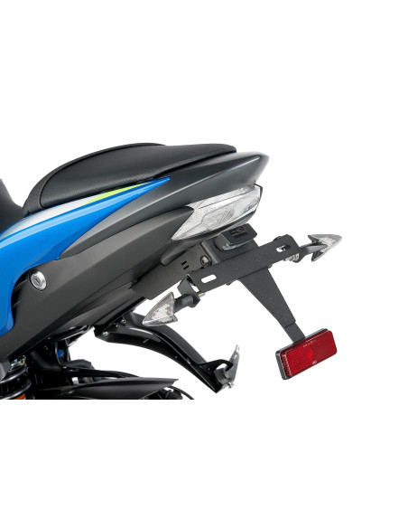 Support de plaque PUIG - SUZUKI GSX-S1000 2015-2026 - GSX-S1000F 2015-2020 - GSX-S750 2017-2021 - GSX-S950 2022-2023
