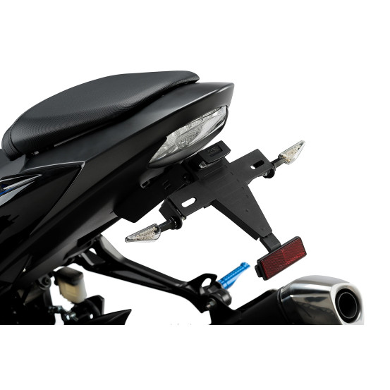 Support de plaque PUIG - SUZUKI GSX-S1000 2015-2026 - GSX-S1000F 2015-2020 - GSX-S750 2017-2021 - GSX-S950 2022-2023